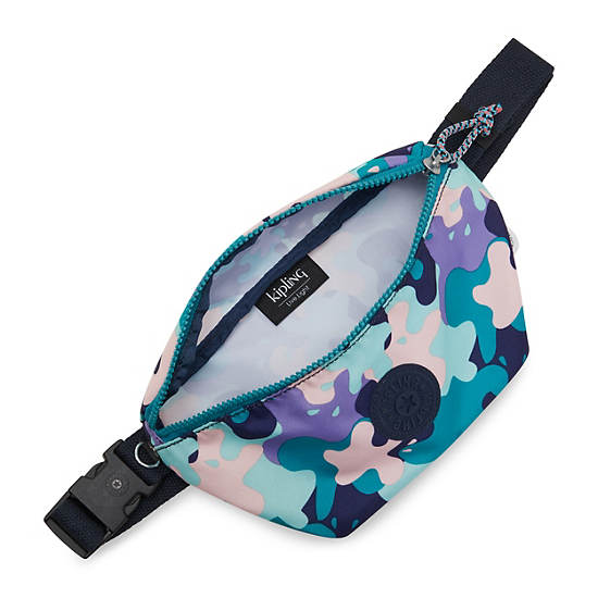 Torba Na Talię Kipling Fresh Lite Printed Zielone | PL 2210BE